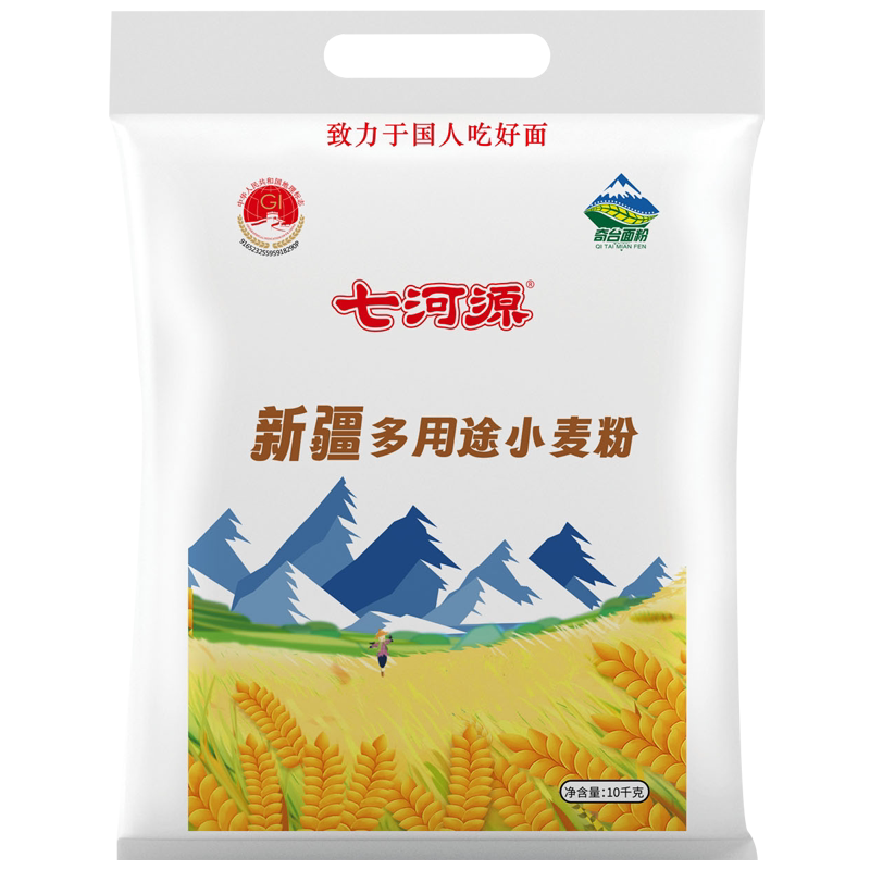 新疆奇台面粉劲道家庭装新国标