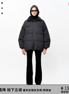 VVNK JANE PLUS冬季新品简约保暖H型双面穿羽绒服女J349152025E