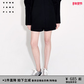 solotex塔夫绸 新款 VVNK JANE PLUS夏季 运动抽褶短裤 子女