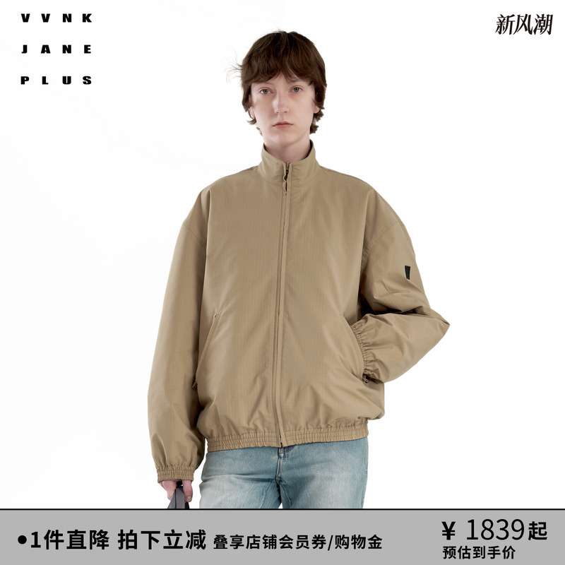 VVNKJANEPLUS简约休闲棉服外套
