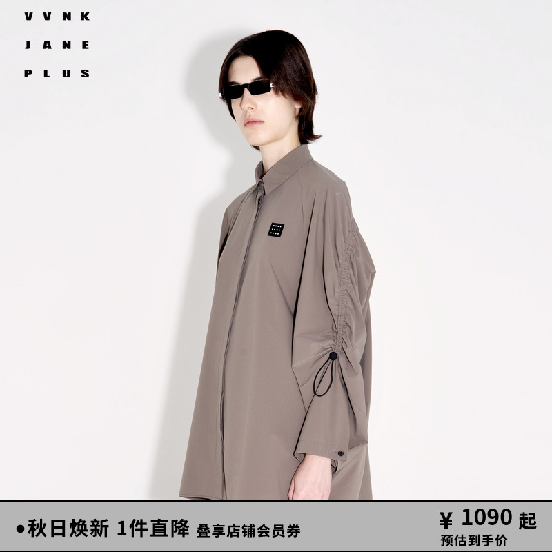 衬衫VVNKJANEPLUS夏季宽松