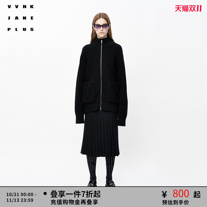 一手长拉锁衫VVNKJANEPLUS