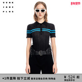 JANE PLUS秋冬新品 运动感短袖 VVNK Polo领套头衫 女J320171617C