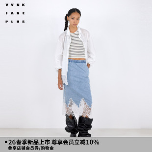 新款 PLUS2026春季 绣花抽绳外套女J620362059C JANE VVNK