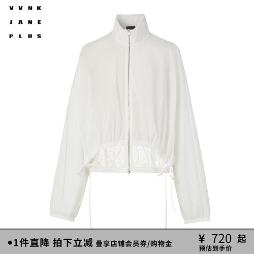 春季抽绳VVNKJANEPLUS尼龙外套