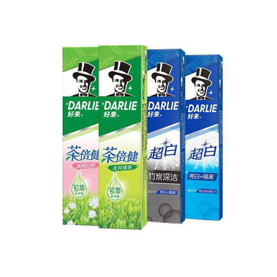 好来(黑人)牙膏清新口气清洁牙齿