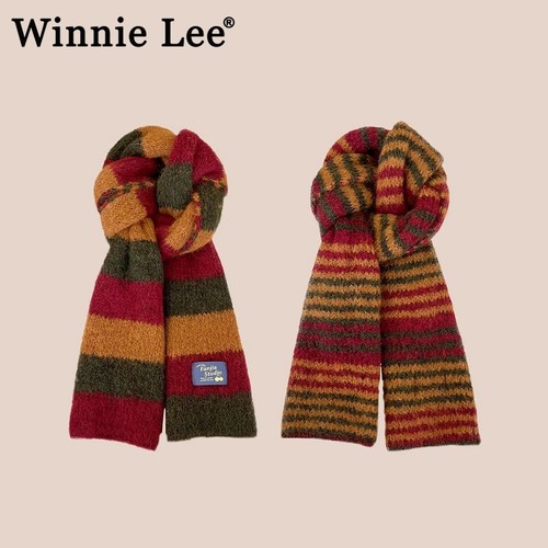 WinnieLee日本设计师联名款围巾
