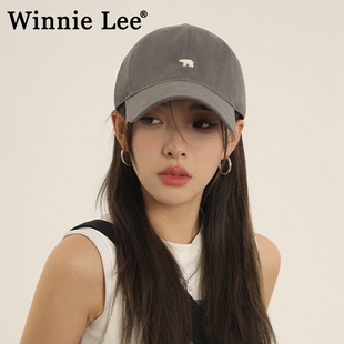 帽子夏季 棒球帽春秋百搭显脸小鸭舌帽 Lee日本设计师联名款 Winnie