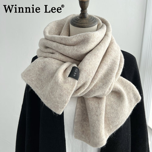 WinnieLee日本设计师联名款围巾