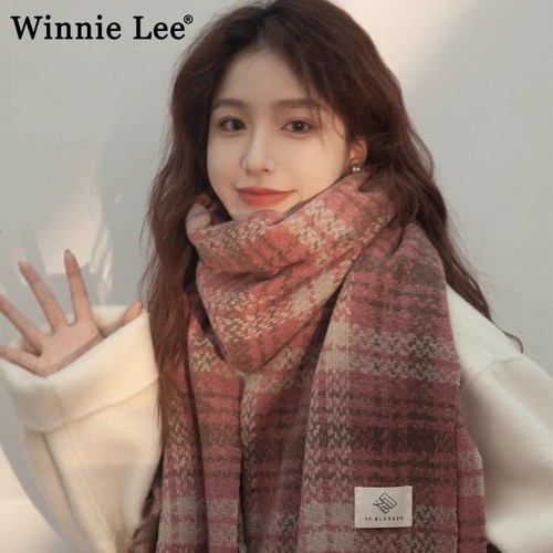 WinnieLee日本设计师联名款围巾