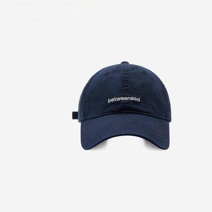 Monstar Lee日本设计师联名款简约字母刺绣棒球帽子显脸小鸭舌帽