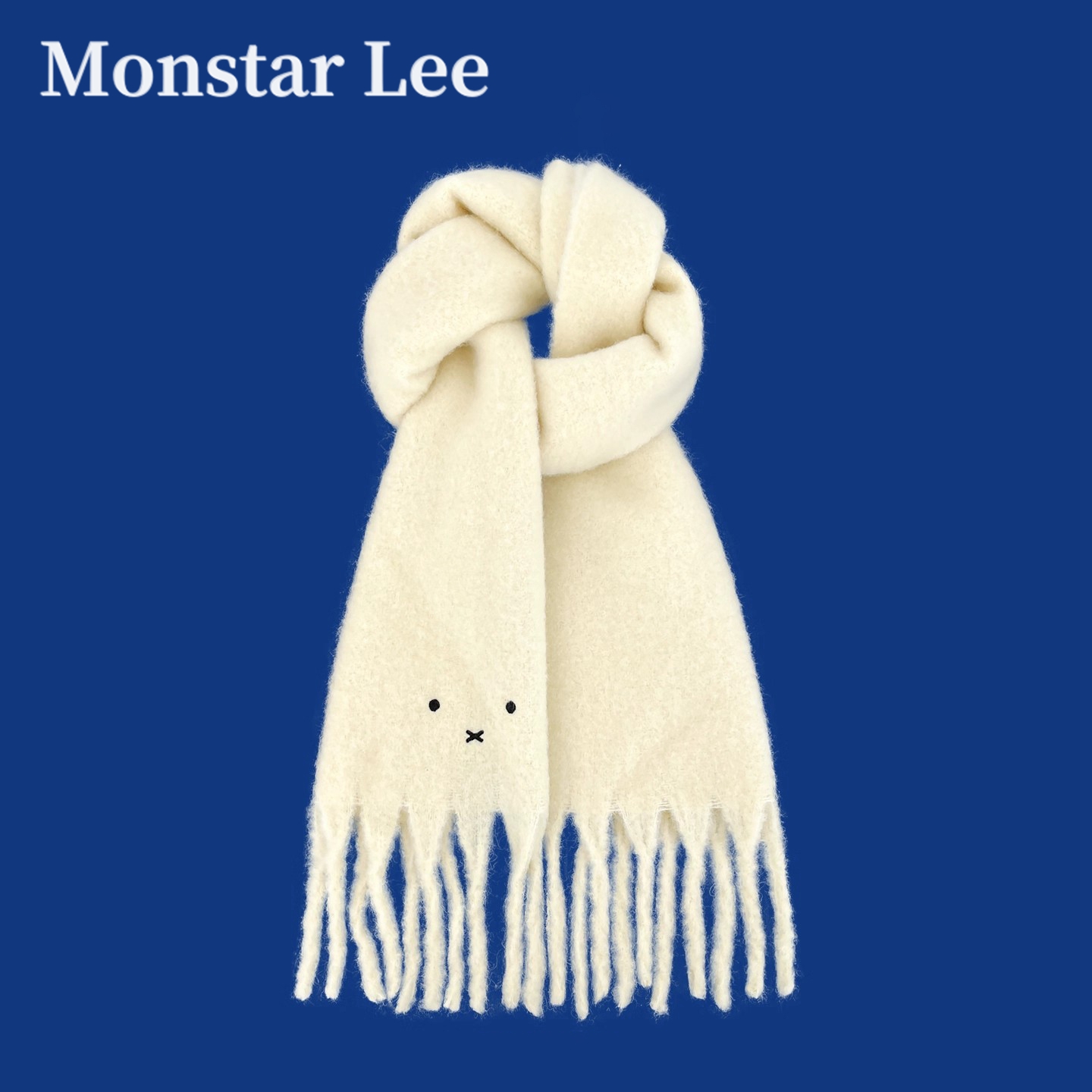MonstarLee日本设计师联名款围巾