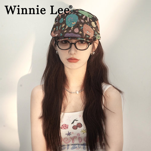 WinnieLee日本设计师联名款帽子