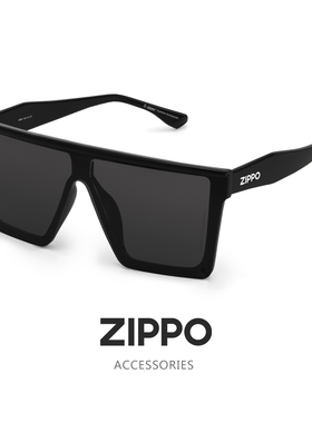 ZIPPO墨镜女款2026新款方框偏光太阳镜开车专用适合脸大男款62603