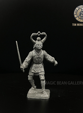 魔铸馆 EKcasting收藏级金属兵人 - 现货54mm欧洲骑士