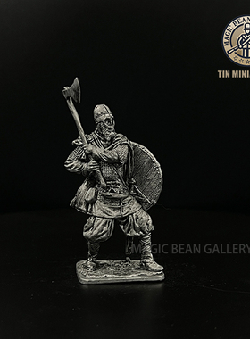 魔铸馆 EKcasting收藏级金属兵人 - 手持大斧的瓦兰吉安人