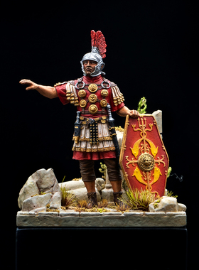 魔铸馆 EKcasting收藏级金属兵人-罗马II辅助军军官-典藏纪念款