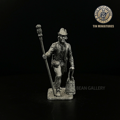 魔铸馆 EKcasting收藏级金属兵人 - 持炮刷与水桶的炮兵