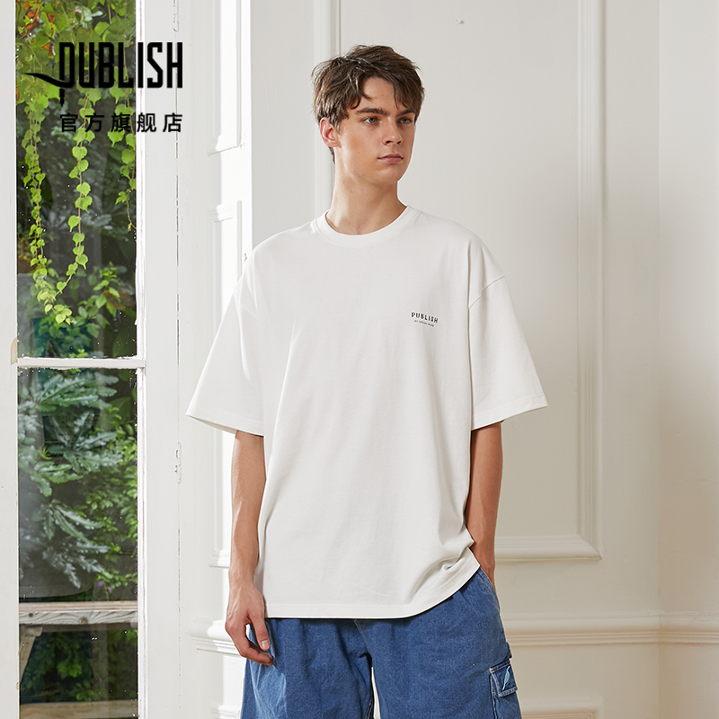 publish短袖时尚高街滑板印花T恤
