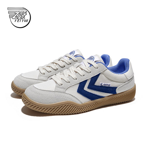 飞跃德训鞋情侣网面透气运动鞋