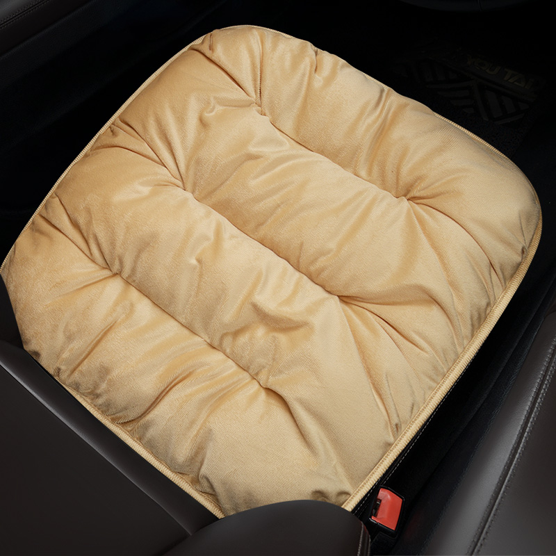 秋冬季羽绒车载座椅垫加绒座垫