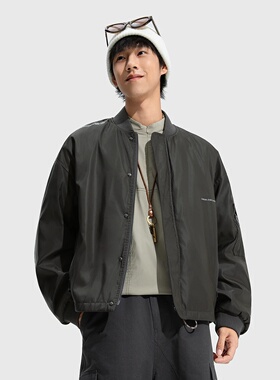 李宁户外CF溯棉夹克男士2025新款外套棒球领宽松运动服AJDV211