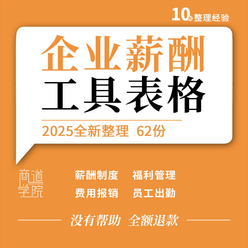 企业公司薪酬制度设计福利管理费用报销工资标准员工出勤表格模板