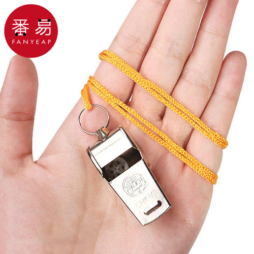 口哨B1zoq001-口哨不锈钢老师篮球体育比赛训练哨子裁判金属户外