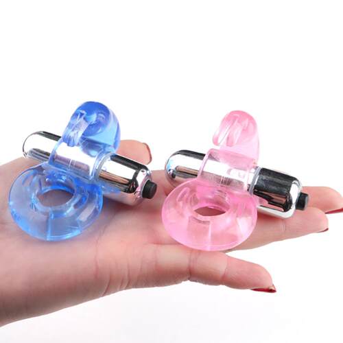 Rabbit vibration lock semen ring men's anti-shooting clitora