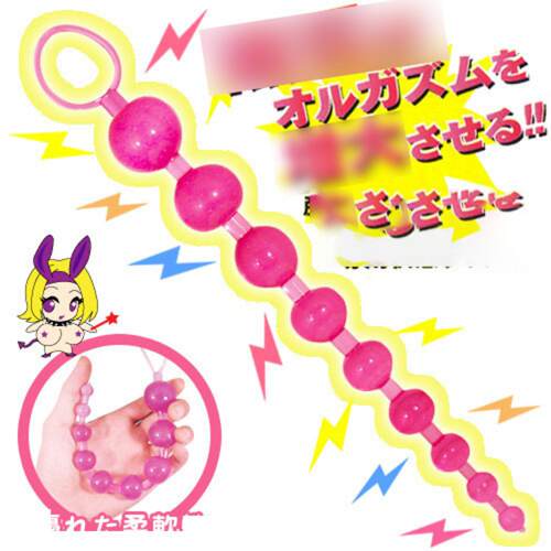 Crystal back court pull beads anal plug for men and women in