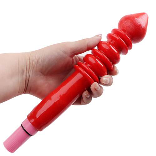 Posterior pagoda beads vibrate anal plug men and women use c