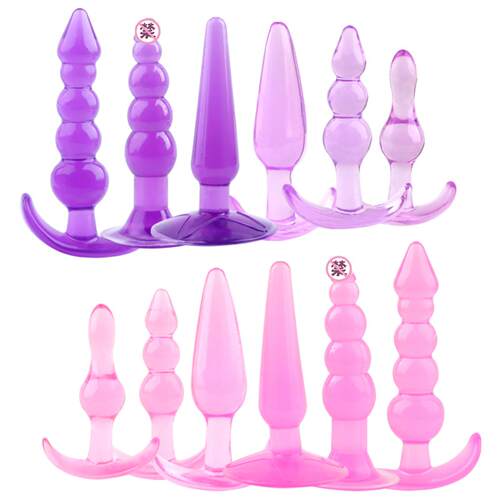 Jelly Anal Plug Rear Court Pull Beads Women's G-Point Citora