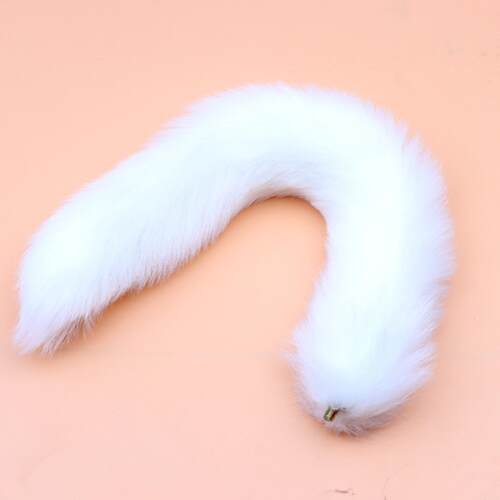 Detachable Fox Tail Metal Anal Plug Flirting Playing Fox Mot