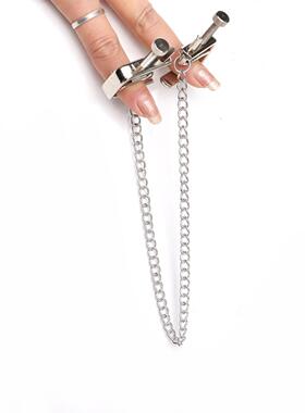 Square Metal Fun Breast Clip Female Nipple Breast Clip Vagin