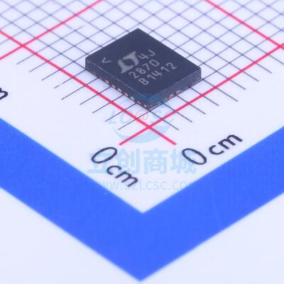 RS-485/RS-422芯片 LTC2870IUFD#PBF QFN-28(4x5) ADI(亚德诺)/LI