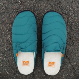 外贸鞋原单库存鞋 包头拖鞋 加棉款 棉拖 包头蓝绿色 40+46