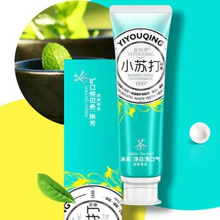 益优清小苏打牙膏冰茶清爽酵素焕白海盐清炎护龈牙膏