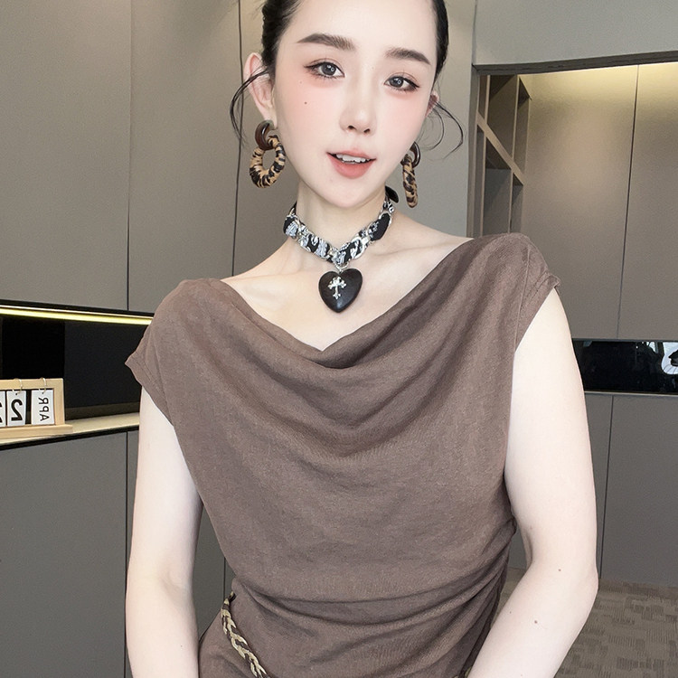 短袖T恤高腰印花裙长裙半身裙轻熟风套装两件套女2026夏季新款