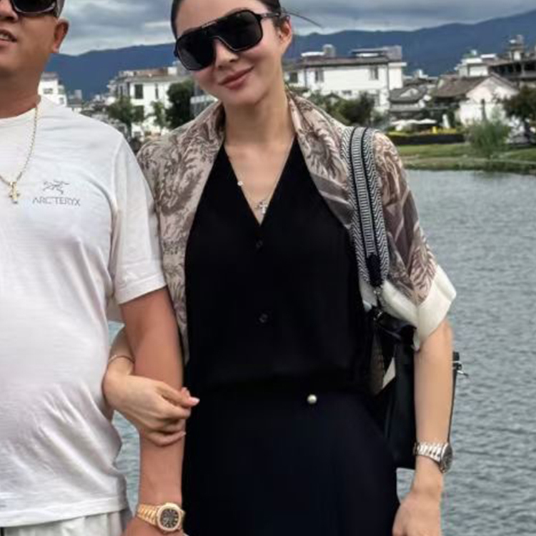 衬衫女2025秋季新款欧洲站设计感纯色V领打底衫百搭单排扣上衣