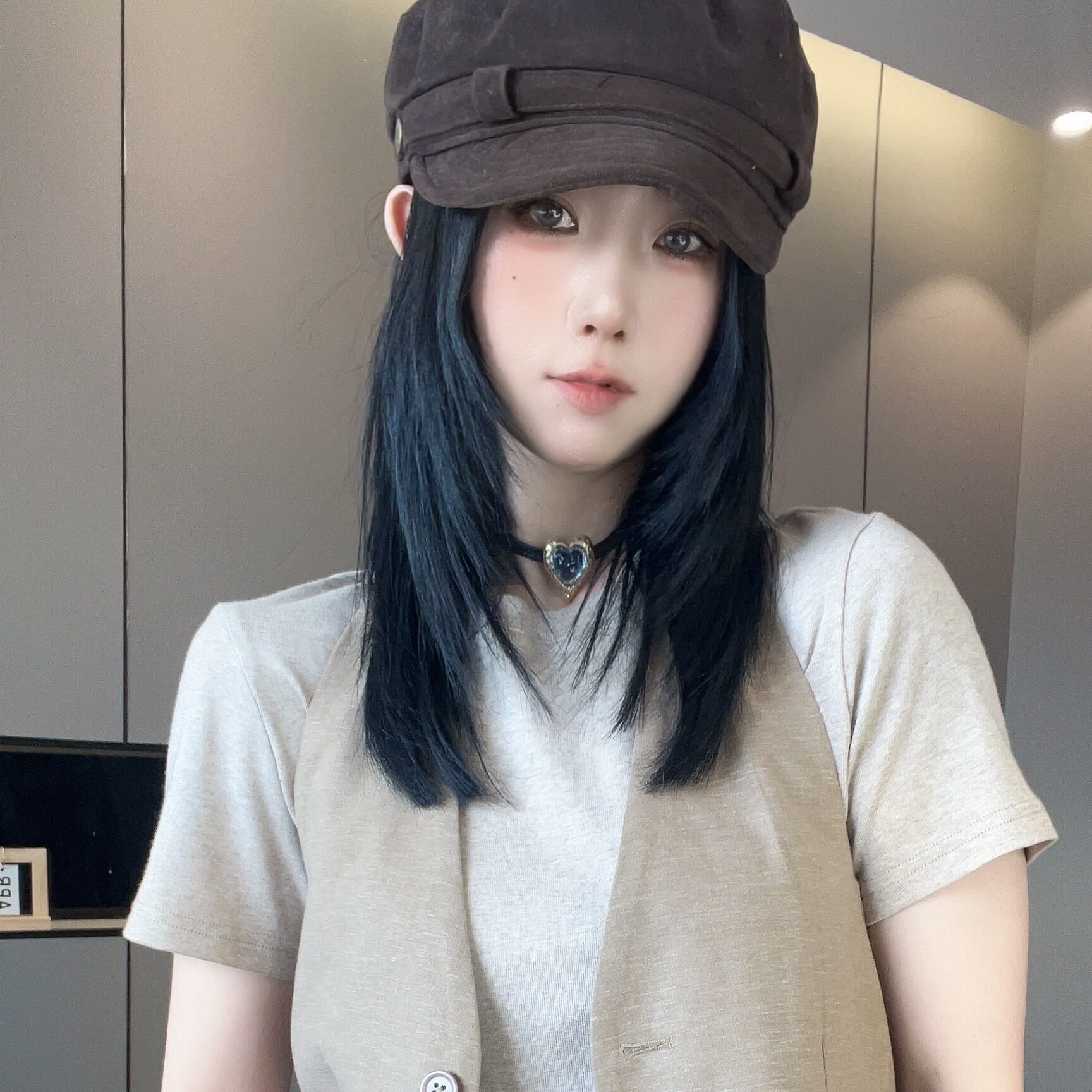 后系带无袖马甲短袖T恤时尚上衣套装两件套女2026早秋新款欧洲站