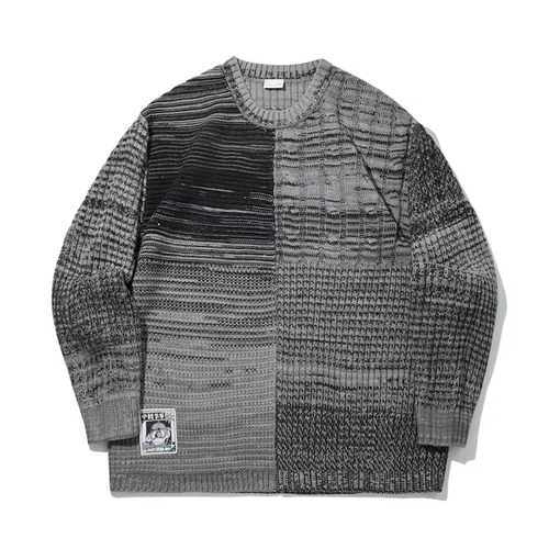 中国李宁 Atticus Torre艺术家限定系列宽松套头针织衫 男款