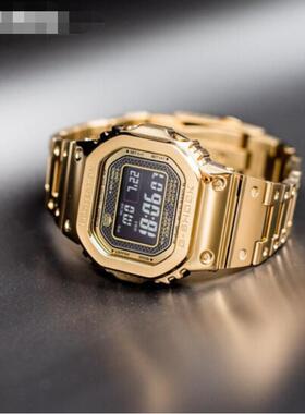 专用卡西欧GMW-B5000GD-9DR手表防爆钢化膜 防指纹水凝膜镜面贴膜