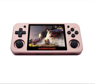 霸王小子RG350M 掌上游戏机防窥膜 磨砂软钢化保护贴膜高清水凝膜