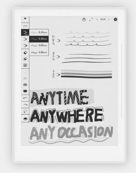 超级笔记Supernote A6 X 7.8 英寸防蓝光软钢化贴膜防反光类纸膜