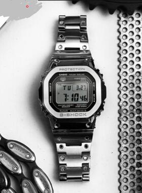 专用卡西欧GMW-B5000D-1DR手表防爆钢化膜 防指纹水凝膜镜面贴膜