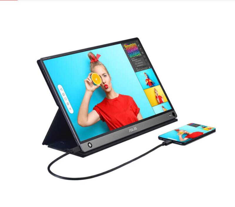 华硕ASUS MB16AMT 15.6寸防蓝光防反光类纸膜高清软钢化屏幕贴膜