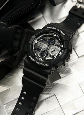 专用卡西欧GA-140GM-1A1PRT 手表防爆钢化保护膜 防指纹镜面贴膜