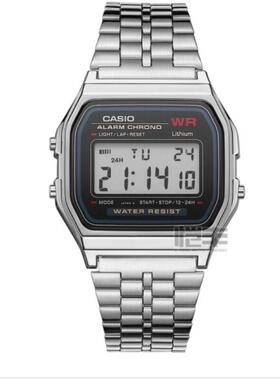 专用卡西欧A159WA-N1D手表防爆钢化保护膜 防指纹水凝膜镜面贴膜