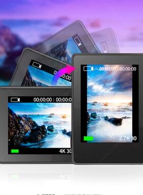 腾讯微视EKEN 运动相机防指纹水凝膜 防爆软钢化高清屏幕保护贴膜