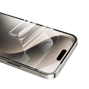 适用苹果15手机膜iPhone15Pro水凝钢化膜15promax新款软膜15plus防爆IPhone全包十五por保护max贴膜pm高清3壳